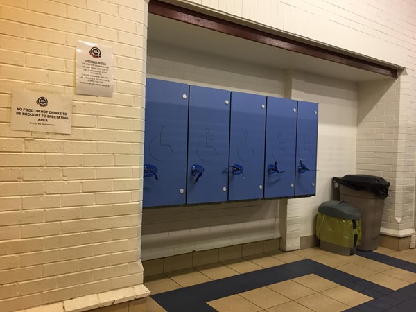 Accessible lockers