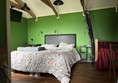 Cosy bedroom with profiling bed.