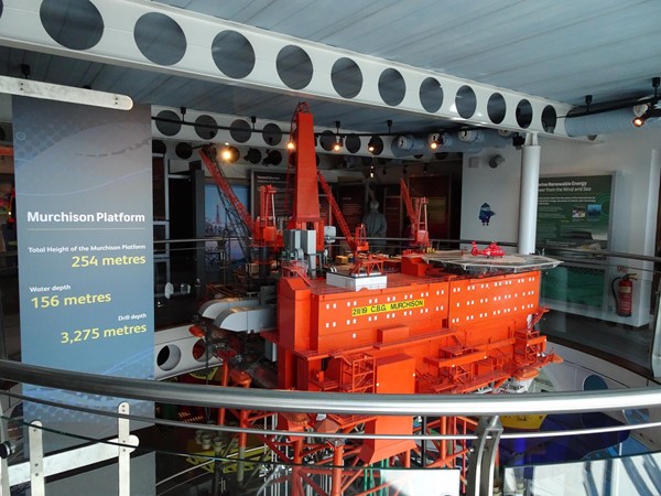 Model of the Murchison Oil Platform