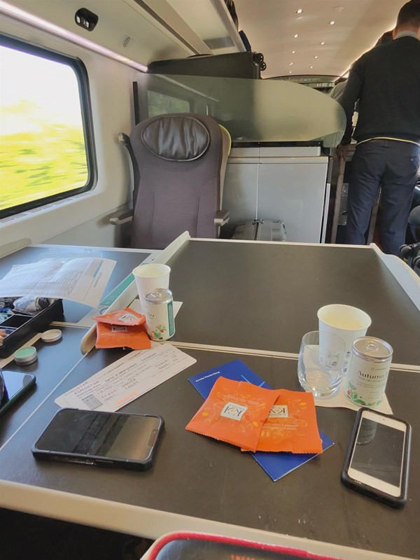 Image of a train table