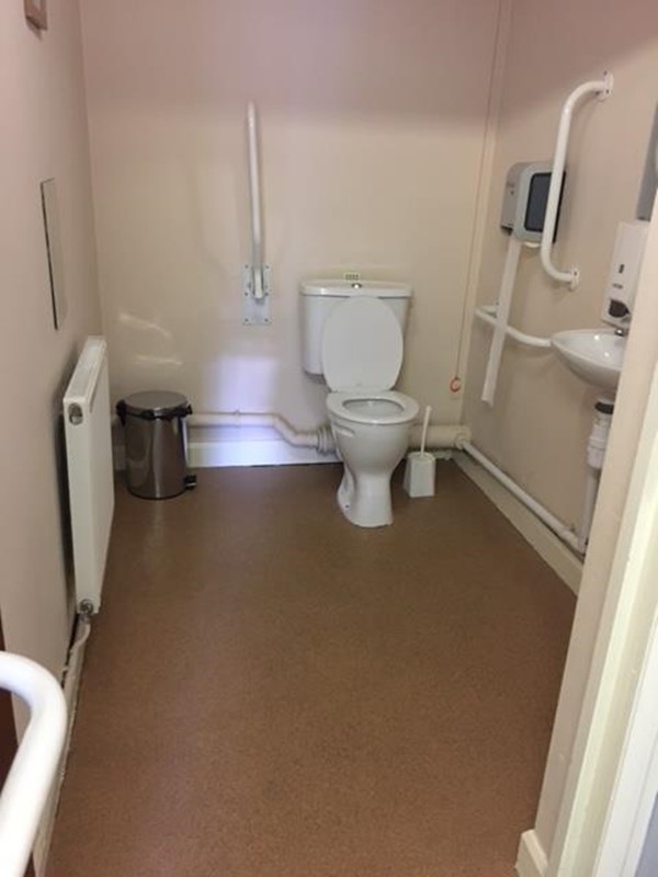 Accessible toilet.