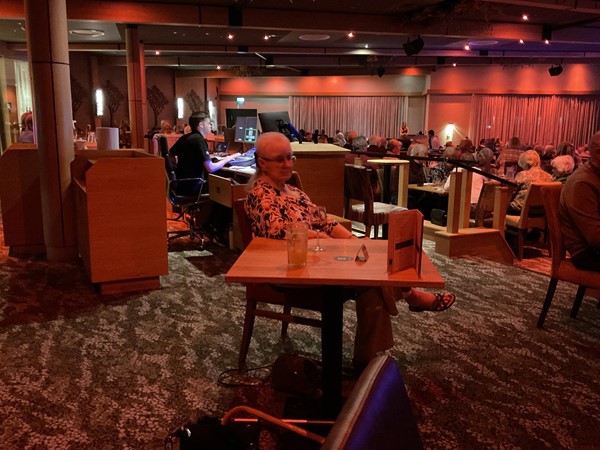 Image of a person at a table