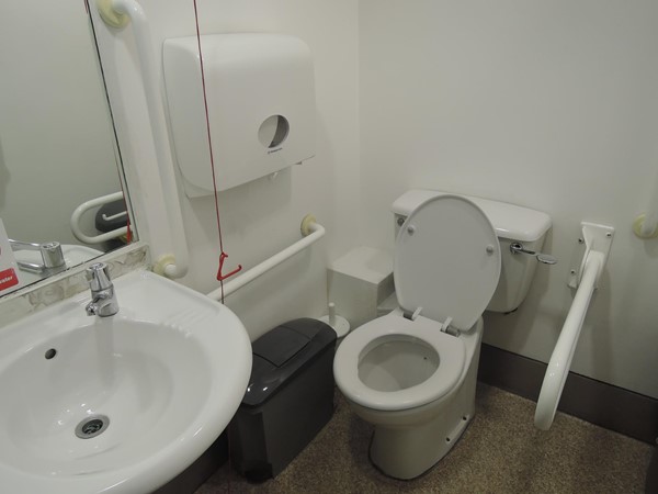 Ground floor accessible toilet