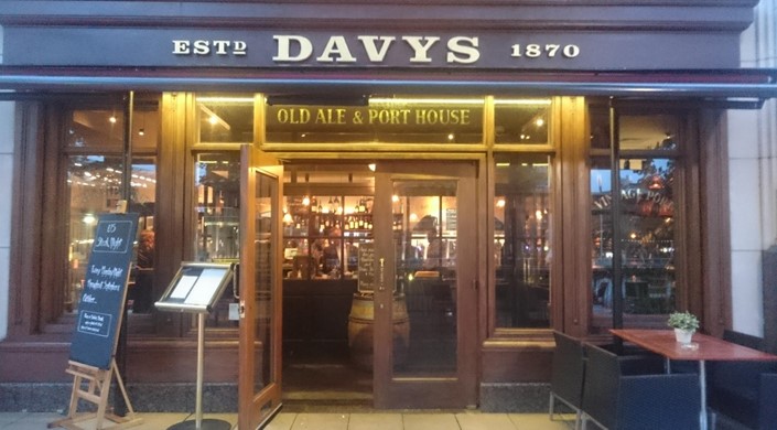 Davy’s at Canary Wharf