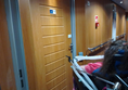 Image of a cabin door