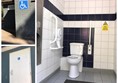 Toilet block accessible toilet