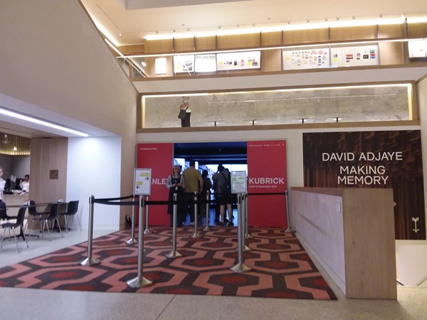 Picture of Stanley Kubrick exhibtion