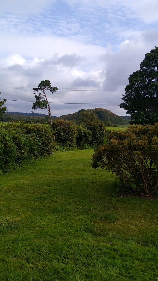 Dunadd - the view from the conservatory