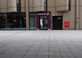 This shows the main entrance to the hotel from Bolton St