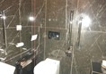 Image of an accessible toilet taken with flash