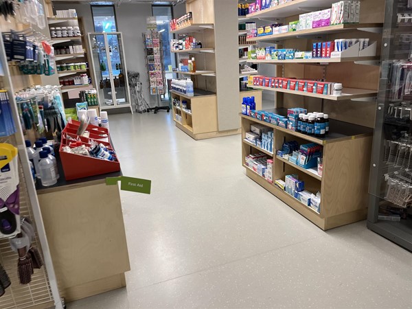 Image of the interior of the chemist