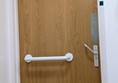 Image of Changing Places toilet door from the inside