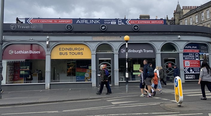 Waverley Bridge TravelHub