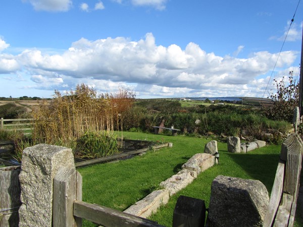 The garden, a nice place to have early morning cup of tea