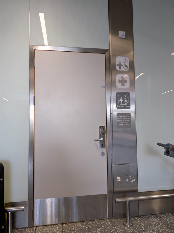 Image of entrance to Changing Places toilet