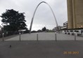 The Memorial Arch looking back up along the Leas