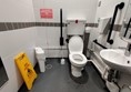 General view of the accessible toilet.