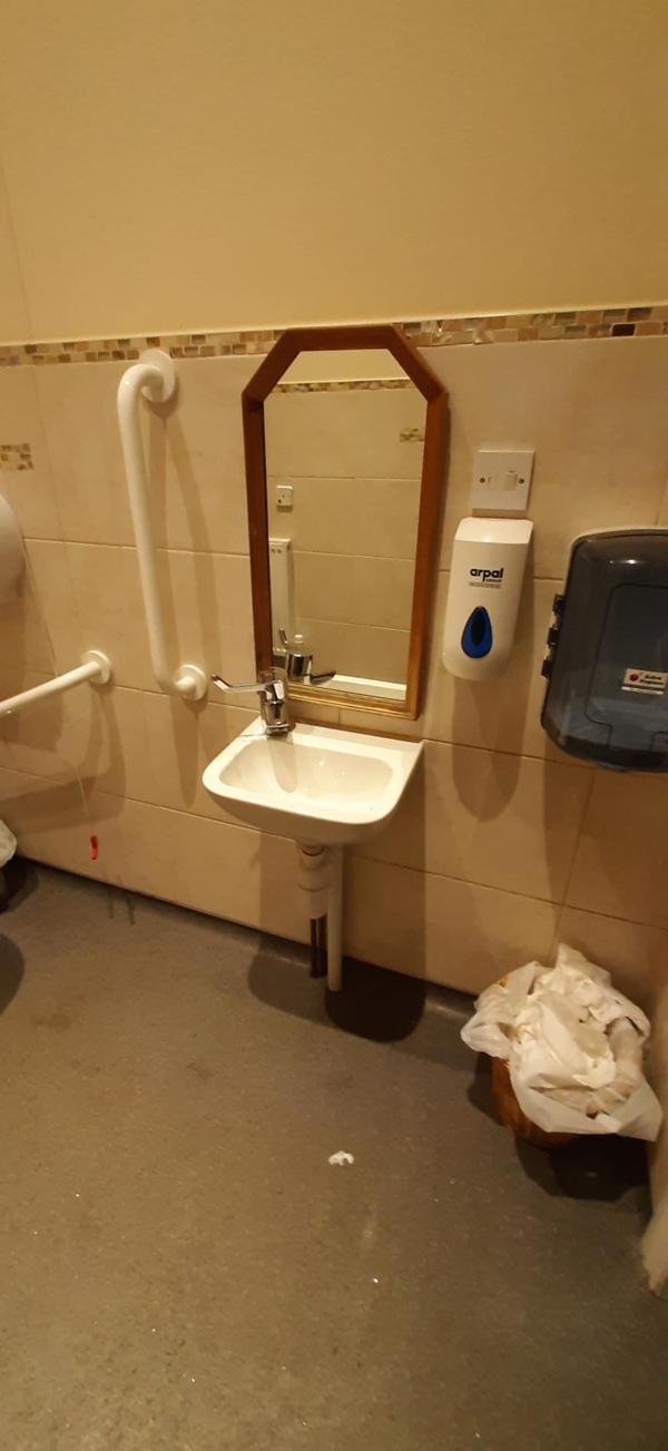Picture of an accessible toilet