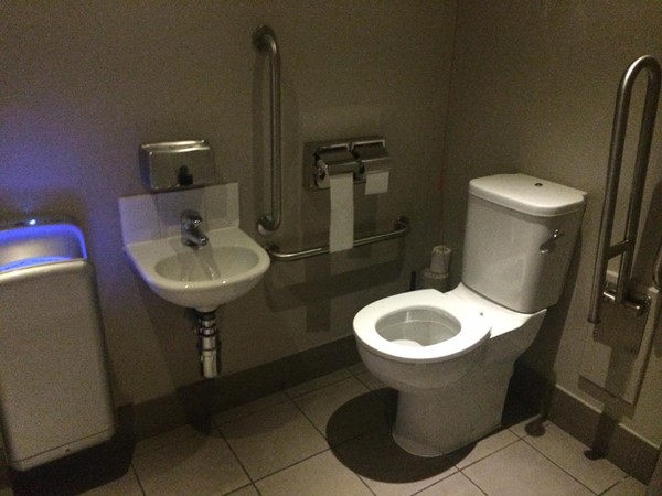 Picture of Wagamama toilets, Castle Terrace, Edinburgh