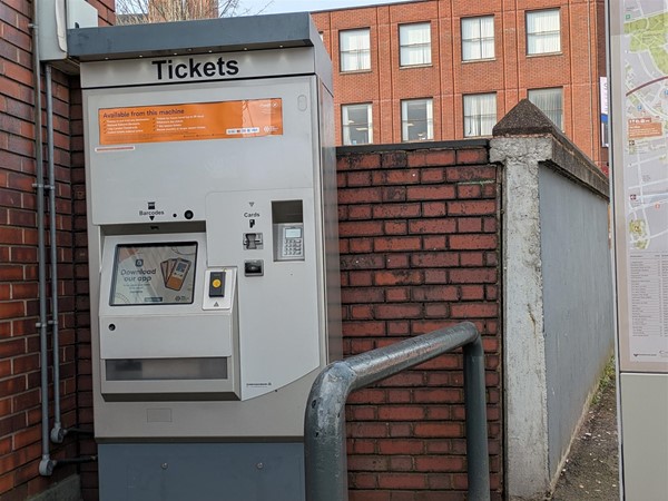 Image of ticket machine