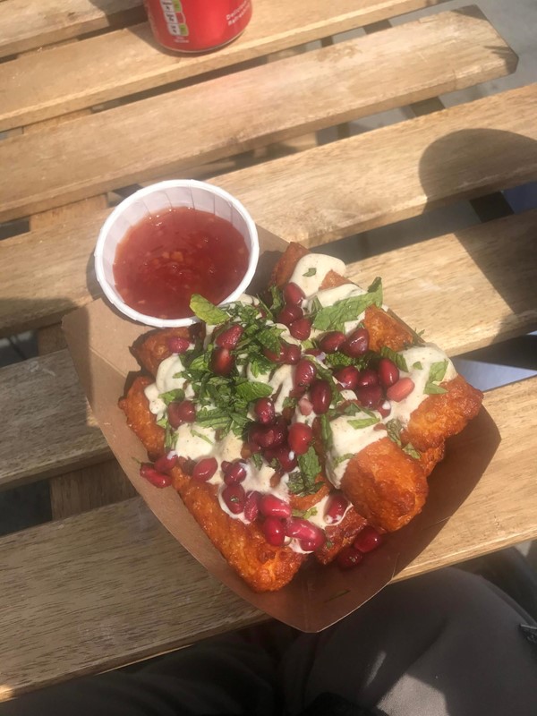 Picture of some halloumi fries