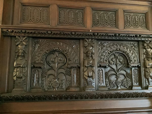 Picture of some wooden panelling