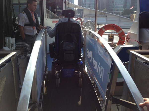 Picture of Tower Millennium Thames Clipper Pier - Powerchair