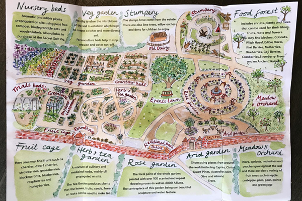 Carey's secret garden map