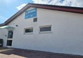 View of building that the CP Toilet is in.