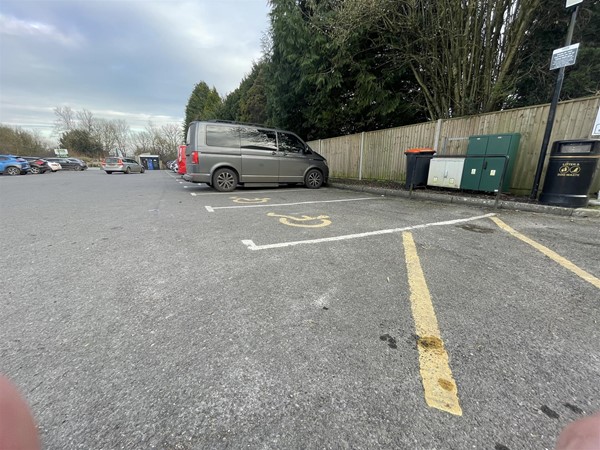 Image of a car park