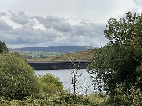 The lower dam