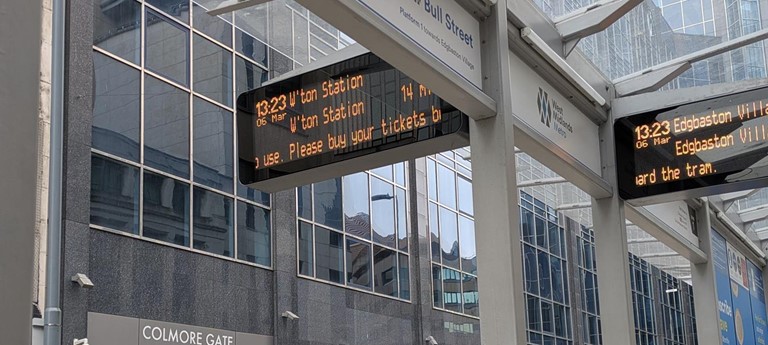 Bull Street Tram Stop
