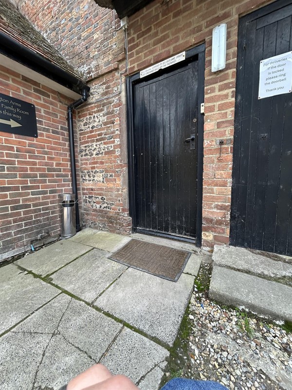 Image of the entrance to a family room