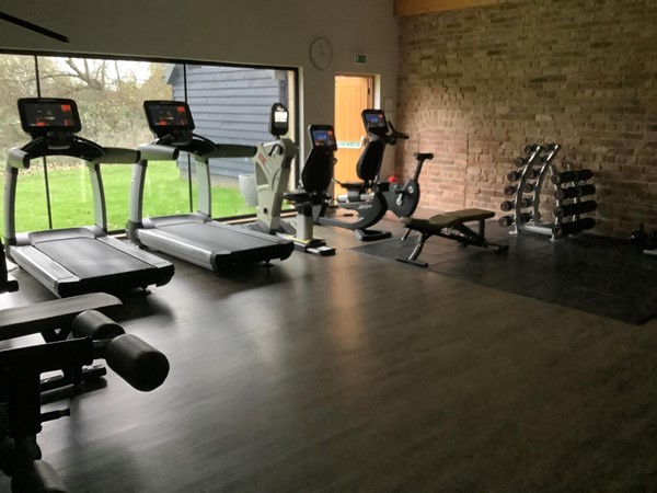 Picture of a gym and gym equipment