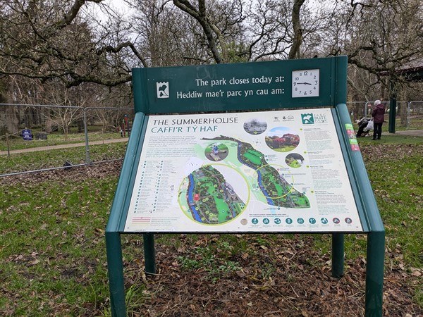 Image of a park map