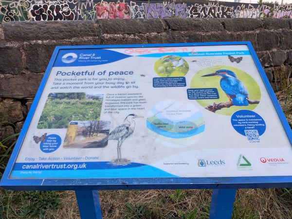 image of information board
