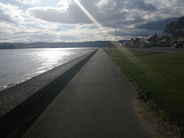 View of water at Helensburgh Seafront