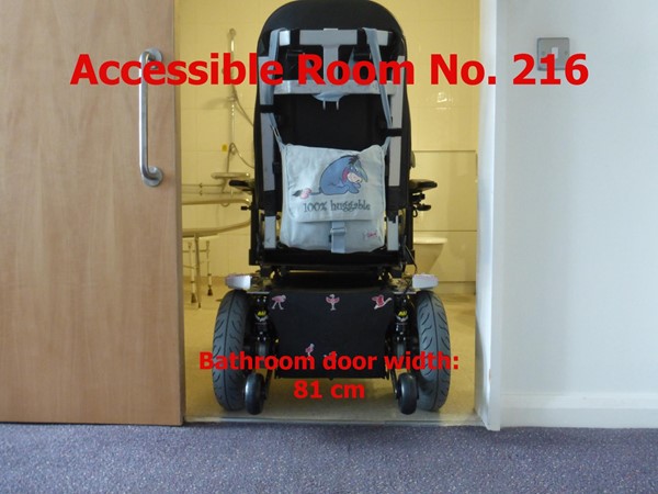 Accessible Room No. 216