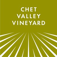 The logo for Chet Valley Vineyard