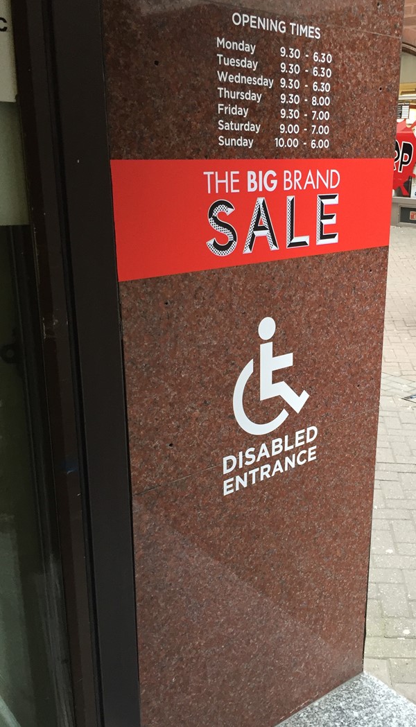 Picture of Jenners Edinburgh - Disabled Entrance