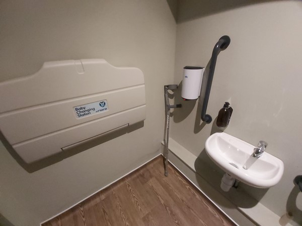 Baby changing facility