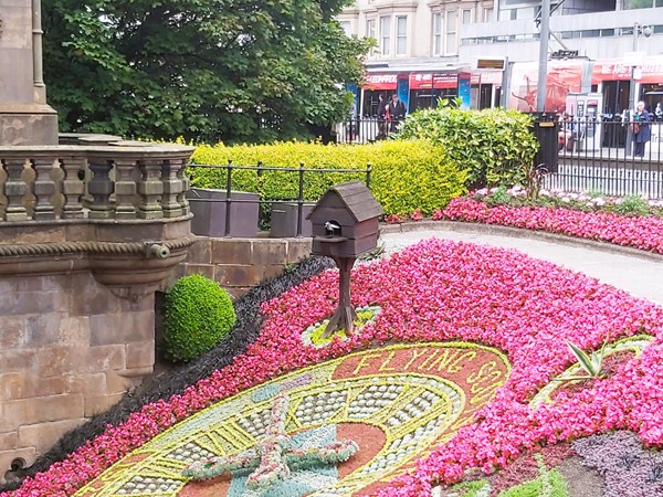 West Princes Street Gardens floral clock