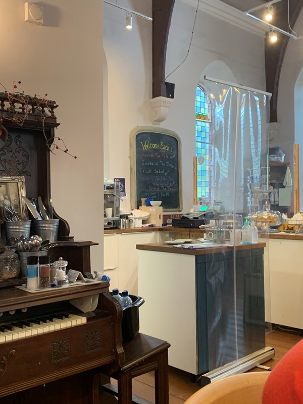 Picture of cafe interior