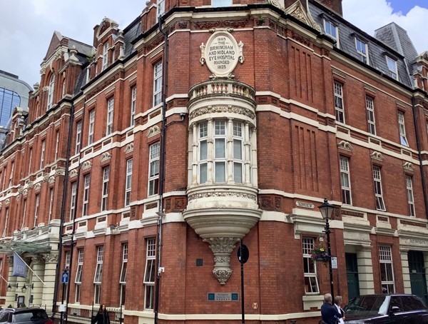 Another image of the outside of the venue.