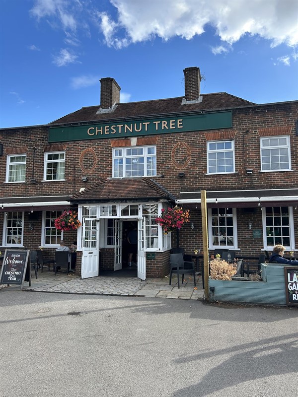 Image of the front of the Chestnut Tree