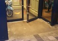 Automatic by pushing the wheelchair button