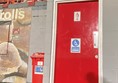Accessible toilet door