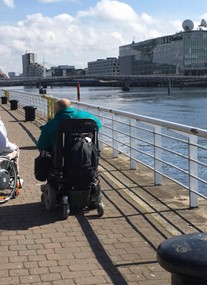 Clyde Walkway and Millennium Bridge