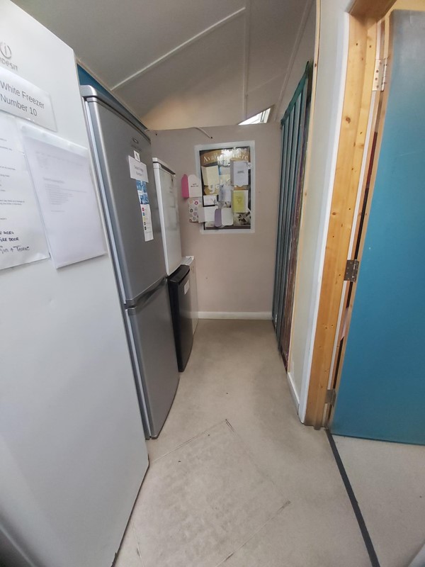 Fridges in a corridor