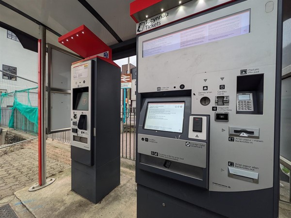 Image of ticket machines